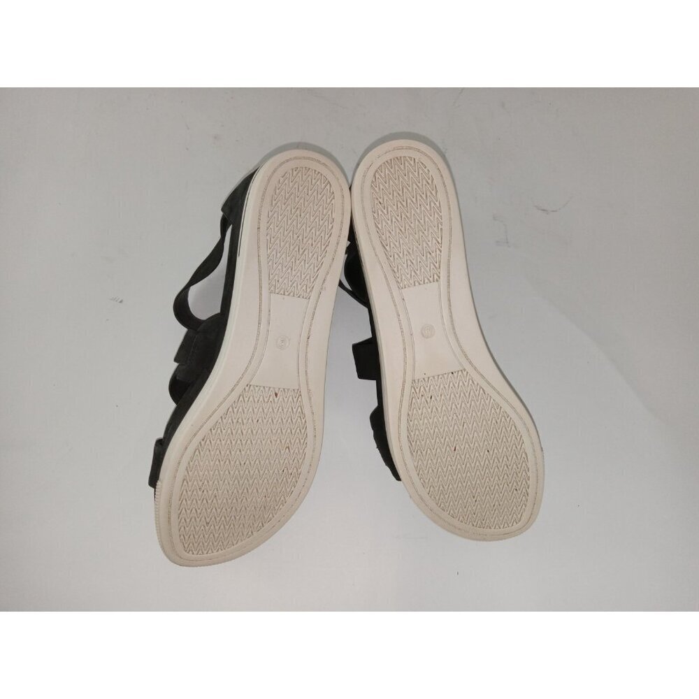 Eileen Fisher  Black Boost Platform Sandal 9 Summer Vacation Travel Minimalist - Picture 8 of 12